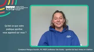 Miniature : Témoignage d'une M1 PE, sportive de haut niveau en triathlon