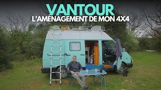 Miniature : VANTOUR - L'aménagement de mon  VAN 4x4 Renault Trafic - Vivre En Van 4x4 (Ep9)