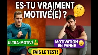Miniature : Teste Ton Niveau de Motivation 🔥 | Ce Quiz Révèle Qui Tu Es Vraiment !