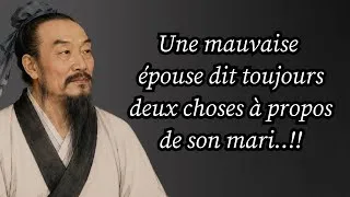 Miniature : La sagesse ancienne de Chuang Tzu : Les deux choses qu’une mauvaise épouse ne cesse jamais de dire