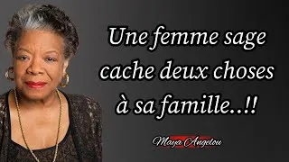 Miniature : 2Choses Qu’une Femme Sage Ne Révèle Jamais Même à Sa Famille|La Sagesse Intemporelle de Maya Angelou