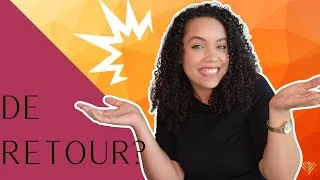 Miniature : Mon RETOUR - Qu'est-ce qu'il s'est passé?