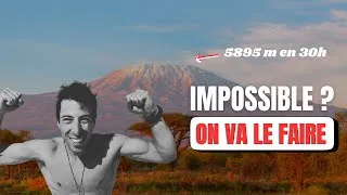 Miniature : Kilimanjaro en 30h, torse nu et bouche scotchée 😱