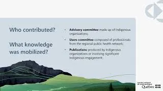 Miniature : Promoting wellness and preventing suicide among First Nations and Inuit.