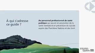 Miniature : Promouvoir le bien être et prévenir le suicide chez les Premières Nations et les Inuits.