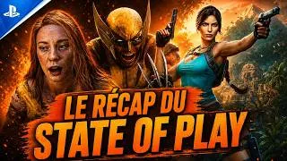 Miniature : Le Récap du State of Play : Wolverine ultra violent, le retour de God of War et Lara Croft