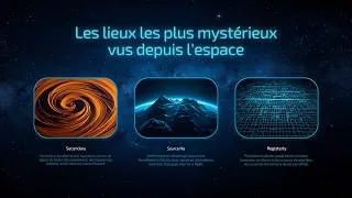 Miniature : 🌍🛰️ Les lieux les plus mystérieux vus depuis l'espace