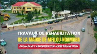 Miniature : Réhabilitation de la Mairie de MFILOU-NGAMABA par Madame l’Administrareur-Maire Bibiane ITOUA