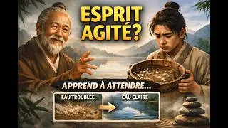 Miniature : L’Eau Trouble et l’Esprit | Histoire Zen sur la Patience et la Clarté Mentale