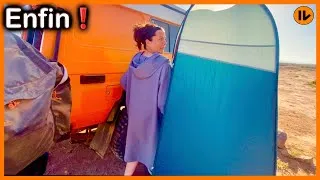 Miniature : 4 ans sans DOUCHE CHAUDE❗️(test du chauffe-eau sur les pistes marocaines) 🇲🇦