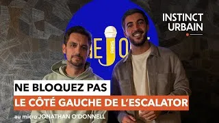 Miniature : JONATHAN O'DONNELL - Le point commun entre le stand up et la ville ?  Le côté gauche de l'escalator