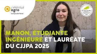 Miniature : Rencontres avec les lauréats du CJJPA 2025 - Manon, élève ingénieure
