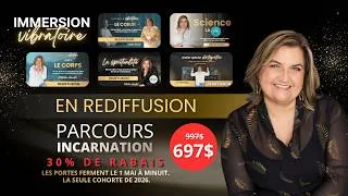 Miniature : Regardez l'Immersion Vibratoire en rediffusion jusqu'au 1 mai à minuit.