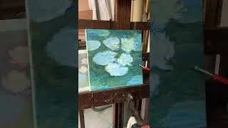 Miniature : Reproduction, suite 4 des Nymphéas de Claude Monet