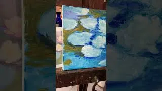 Miniature : Reproduction, suite 3 des Nymphéas de Claude Monet