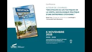 Miniature : Conférence de l'IEP : Karel Yon "Decathlon ou les tactiques de la vertu"