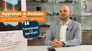 Miniature : Apprenez & évoluez avec la Formation Continue : témoignage d'un apprenant