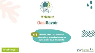 Miniature : Ma Cour OASIS N°8 : la nature, un atout pour l'exploration et la socialisation des jeunes enfants.