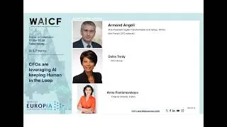 Miniature : CFOs are leveraging Al keeping Human in the Loop - WAICF 2026