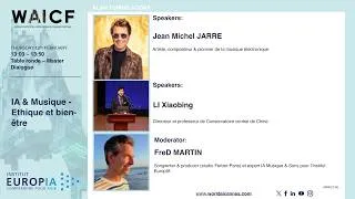 Miniature : IA & Musique - Ethique et bien être - WAICF 2026 avec Jean-Michel JARRE