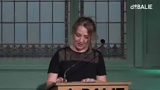 Miniature : French essayist & journalist Lauren Bastide at Against Indifference: European Literature Night 2025