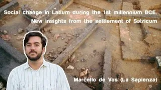 Miniature : Social change in Latium during the 1st millennium BCE. New insights from the settlement of Satricum