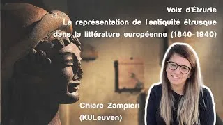Miniature : Voix d'Étrurie. La représentation de l'antiquité étrusque dans la littérature européenne (1840-1940)