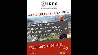 Miniature : Webinaire Projets en montage : des enjeux structurants pour le secteur des infrastructures 12/06/26