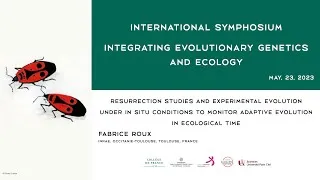 Miniature : [Conférence] Fabrice Roux - To monitor adaptive evolution in ecological time