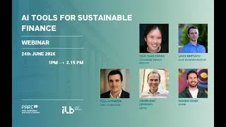Miniature : Webinar #2 - AI tools in (sustainable) finance