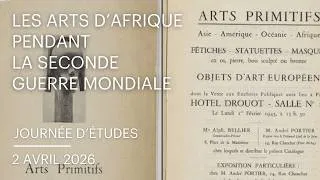 Miniature : Séminaire I Les arts d’Afrique et le marché de l’art aux Pays-Bas sous l’Occupation (1940-1945)