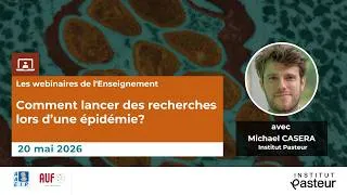 Miniature : Comment lancer des recherches lors d’une épidémie? - Michael Casera | Mai 2026