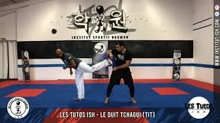 Miniature : Apprends le duit tchagui (tit / coup de pied cheval) un coup de pied en taekwondo - Tutos ISH