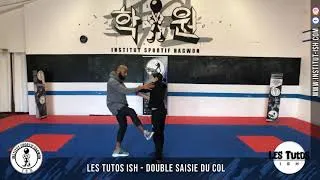 Miniature : Apprends à te dégager lors d'une saisie du col à deux mains en self-défense - Tutos ISH