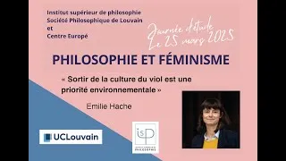 Miniature : Emilie Hache - "Sortir de la culture du viol est une priorité environnementale"