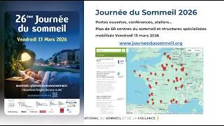 Miniature : Webinaire – 26e Journée du Sommeil : Bruit nocturne et sommeil