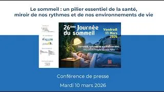 Miniature : Sommeil, rythmes et environnements Enquête INSV/Fondation VINCI Autoroutes - Journée du sommeil 2026