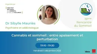 Miniature : Cannabis et sommeil : entre apaisement et perturbation - Dr Sibylle Mauriès