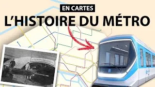 Miniature : L'histoire du métro de Paris - De la première ligne à nos jours