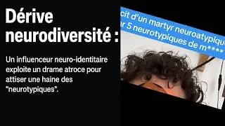 Miniature : "Neurotypiques de m**de". Quand la haine neuro-identitaire récupère un drame atroce.