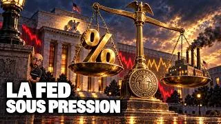 Miniature : La Fed sous pression : taux, emploi et marchés à un tournant