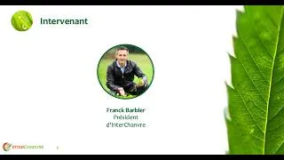 Miniature : Chanvre en France : Franck Barbier présente enjeux, marchés et ambitions de la filière InterChanvre