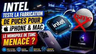 Miniature : Intel peut-il réellement fabriquer les futures puces des iPhone et des Mac ? 🤯💻