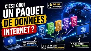 Miniature : C’est quoi un paquet de données Internet ? 🌍📦