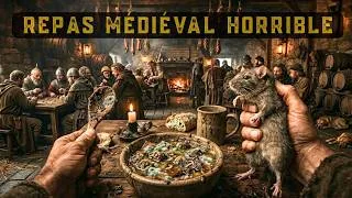 Miniature : Taverne Médiévale (1340) : Après Ça, Vous Voudrez la Nourriture Moderne