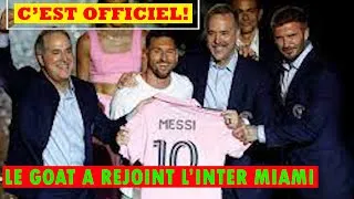 Miniature : Lionel Messi rejoint l'Inter Miami | 50 - 60 millions de dollars