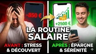 Miniature : Marre d’être à découvert ? Voici la routine parfaite quand tu reçois ton salaire.