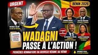Miniature : L'ACTION MAGERE DU NOUVEAU PRESIDENT  ROMUALD WADAGNI