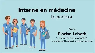 Miniature : “Je suis fier d’être gériatre !" :  Florian, 24 ans, interne en gériatrie