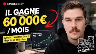 Miniature : Ce mec gagne 60 000€/mois avec l’app la plus ENNUYEUSE d’internet